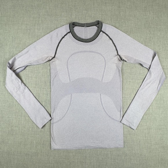 lululemon athletica Tops - Lululemon Swiftly Tech Long Sleeve Shirt Womens 4 Purple Thumbholes Running Yoga